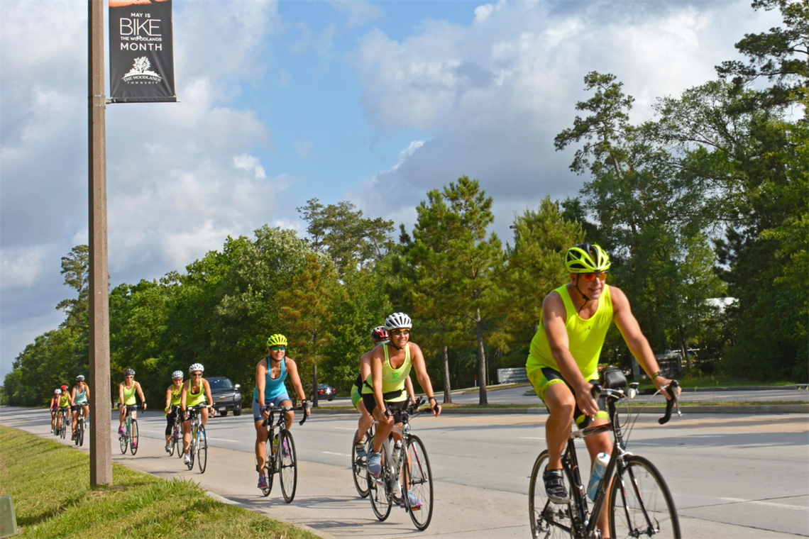 Bike Month Ride Challenge Parks & Recreation The Woodlands