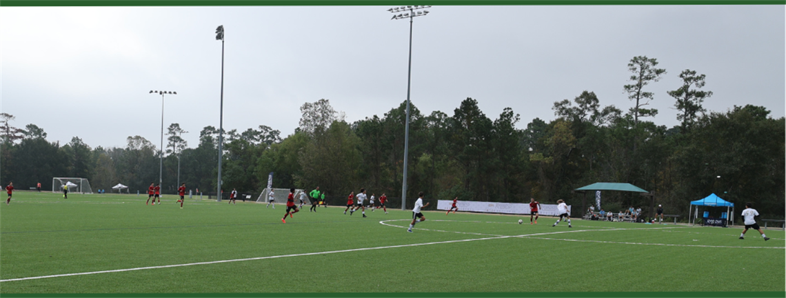 Photo of a soccer field